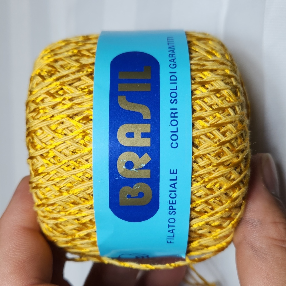 Brasil Gold / Yellow Yarn - Picture 2 of 7